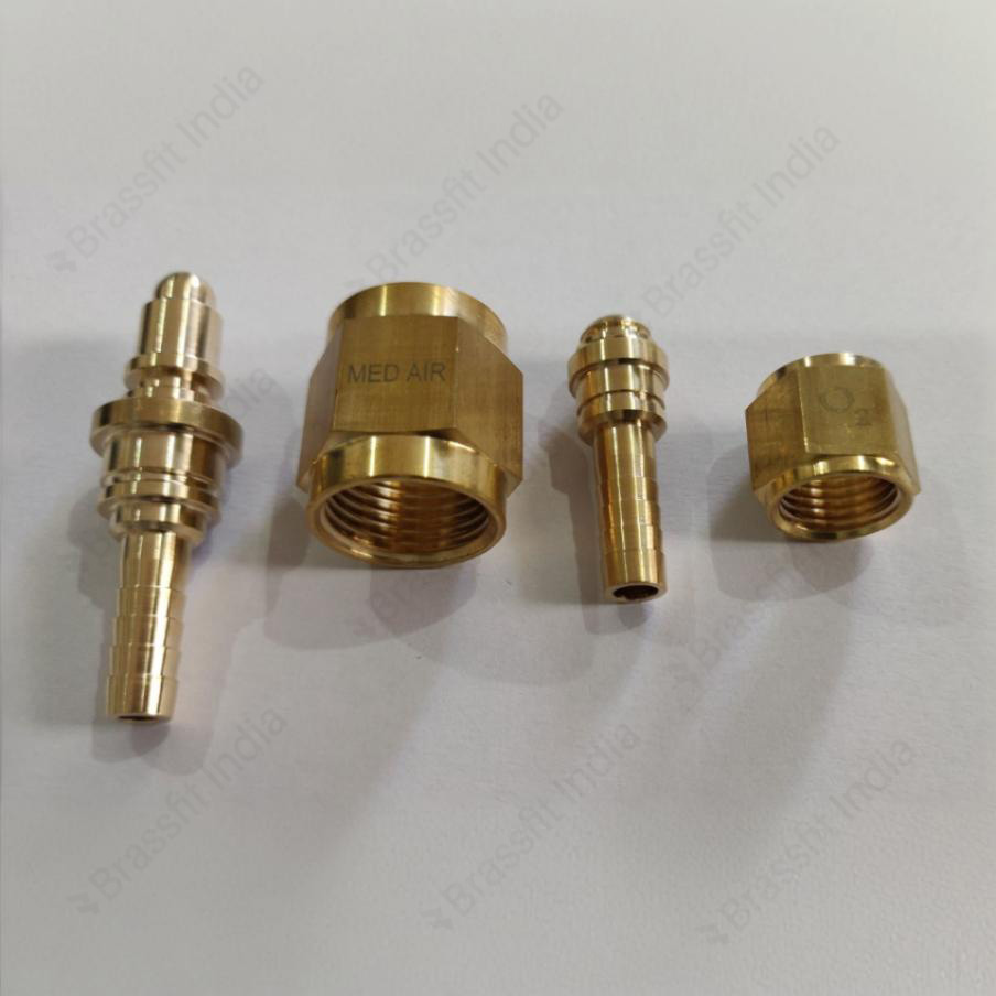 Brass Custom Medical Parts Manufacturer in India